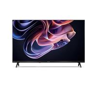 SHARP 32HF2265E Smart TV HD Ready HDR10 60Hz Google TV 3 porte HDMI Assistente Google TV LED, SMART TV, 32 ", HD, Nero con sfumature di viola, blu, rosa sullo schermo
