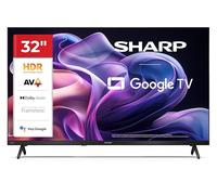 Sharp 32HF2365E - GOOGLE TV, 32" HD, FRAMELESS,60Hz, Bluetooth, Sonido 2x3W, HDMIx3,USBx2, Colore nero