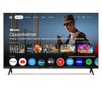 Sharp 32HF3365E - GOOGLE TV, 32" HD, FRAMELESS,60Hz, QLED, Google Assistant con microfono, Audio 2x8W, Chromecast, Bluetooth, HDMI x3, USB x2, Colore nero