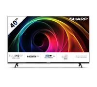 Sharp 40 Pollici Full HD LED TV con Dolby Digital 3 HDMI 2 USB DVB-T/T2 40HA1205E (HA Series)
