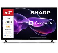 Sharp 40HF3365E GOOGLE TV 40 FHD FRAMELESS 60Hz QLED Google Assistant con