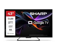 Sharp 43 Pollici QLED 4K Ultra HD Google TV™ Dolby Vision IQ™ Dolby Atmos DTS:X Processore IA 43HR7265E (HR Series)
