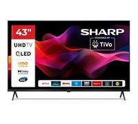SHARP 43HM5245E DISPLAY 43" SMART TV QLED 4K TIVO OS FRAMELESS HDR IT BLACK