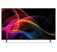 SHARP 4T-C55HL4465EB Smart TV 4K Ultra HD HDR10 50 Hz 820 4 porte HDMI Google Assistant TV LED, SMART TV, 55 ", UHD 4K, Nero con sfumature di colori vivaci sullo schermo
