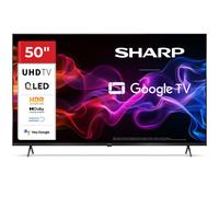 SHARP 50HP5265E - 50 GOOGLE TV QLED 4K - FRAMELESS - DOLBY AUDIO / VISION - CHROMECAST - BLACK - IT