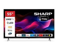 SHARP 55HM5246E - 55"" SMART TV QLED 4K - TIVO OS - FRAMELESS - HDR - AUDIO HARM