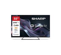 SHARP 55HP6265E 4K Ultra HD Google 60Hz TV LED, SMART TV, 55 ", UHD 4K, Nero