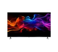 SHARP 65HP5265E 3840x2160 QLED HDR Smart TV 50 Hz Google TV 4 porte HDMI Assistente Google TV QLED, SMART TV, 65 ", QLED 4K, Nero con sfumature di rosso, arancione, blu, viola sullo schermo