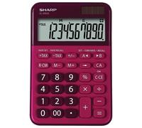 Sharp calcolatrice da scrivania EL-M335 calcolatrice di base rossa 10 cifre