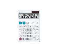 Sharp EL-340W calcolatrice Desktop Calcolatrice con display Bianco