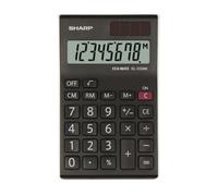 Sharp EL-310AN calcolatrice Desktop Calcolatrice con display Nero, Bianco