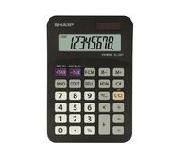 Sharp calcolatrice da tavolo EL-330FB nera.
