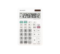 Sharp Calcolatrice da Tavolo EL-334W 12 cifre con cavalletto