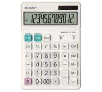 Sharp EL-340W calcolatrice Desktop Calcolatrice con display Bianco