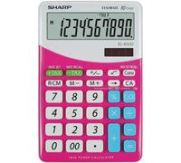 Sharp - Calcolatrice - da tavolo - rosa - EL M332B - 10 cifre Quantita min. 1