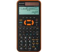 Sharp EL-W531XGYR calcolatrice Tasca Calcolatrice scientifica Nero, Arancione