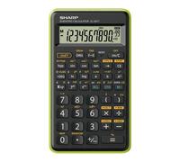 Sharp calcolatrice scientifica EL-501T 12 cifre Nero Verde tascabile
