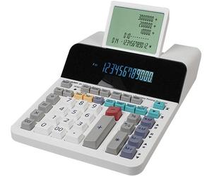 Sharp Calcolatrice Scrivente Paperless 12 Cifre Bianco EL1901