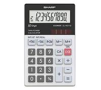 Sharp EL-W211G Pocket Calculator Tax Calculation 10 Characters