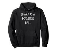 Sharp Come Una Palla da Bowling Felpa con Cappuccio