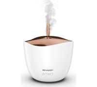 Sharp DF-A1E-W diffusore di aromi Cisterna Plastica Oro, Bianco