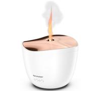 Sharp DF-A1E-W diffusore di aromi Cisterna Plastica Oro, Bianco