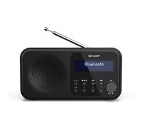 Sharp DR-P420 Radio da tavolo DAB+, DAB, FM Bluetooth, USB nera