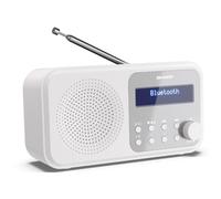SHARP DR-P420 RADIO DIGITALE PORTATILE DAB/DAB+LCD MONOCROMATICO BLUETOOTH WHITE