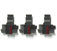 Sharp EL-1750V Sharp EL-1801V - Rullo per calcolatrice, colore: Nero e Rosso, 3 pezzi