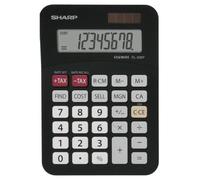 Sharp EL-330FBBK calcolatrice Tasca Calcolatrice di base Nero NEW