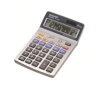 Sharp EL-337C Desktop Calcolatrice finanziaria 12 cifre Argento EL337C