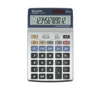 Sharp EL-337C Desktop Calcolatrice finanziaria 12 cifre Argento - EL337C