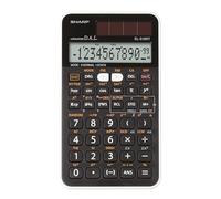 SHARP EL-510 RT Calcolatrice scolastica scientifica (D.A.L.-ingresso, solare, 1 riga, 10+2 cifre) Bianco e nero