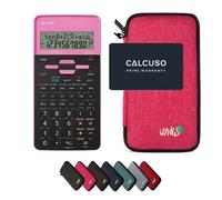 Sharp EL-531TH Rosa con Custodia Protettiva WYNGS inclusa Rosa - Calcolatrice Scientifica - Pacchetto Base