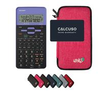 Sharp EL-531TH Viola con Custodia Protettiva WYNGS inclusa Rosa - Calcolatrice Scientifica - Pacchetto Base