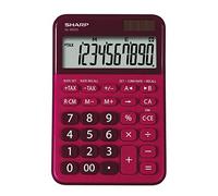 Calcolatrice da tavolo EL M335 - 10 cifre - Rosso - Sharp - ELM335 BRD Quantita min. 1