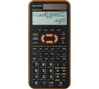 Sharp EL-W531 XG YR EL-W531 XG Calcolatrice per la scuola Arancione Display (ci