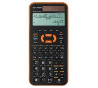 Sharp EL-W531XGYR calcolatrice Tasca Calcolatrice scientifica Nero, Arancione NEW