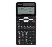 SHARP EL-W550TG Calcolatrice scolastica scientifica (D.A.L., Solare, WriteView) Nero
