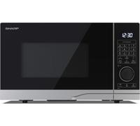 SHARP YC-PC254AE-S - FORNO A MICROONDE 25LT - 900W - CONTROLLO DIGITALE - GRILL - 11 LIVELLI DI POTENZA - BLACK/SILVER