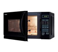 Sharp R-742BKW forno a microonde Nero Microonde con grill Superficie piana 25 L 900 W