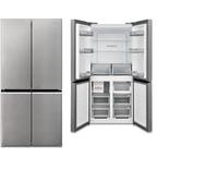 SHARP SJ-NFA15IMXPE - Frigorifero da Libera Installazione 4 porte Side-by-Side - Advanced No-Frost - Classe E - Inox - Volume totale 488 L - Altezza 179 cm - Larghezza 84 cm - Profondità 69 cm