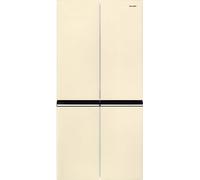 Sharp Frigorifero Americano Side by Side Capacità 488 Litri Raffreddamento No Frost colore Crema - SJ-NFA15IMXJE