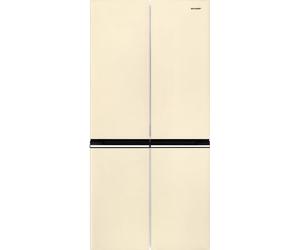 Sharp Frigorifero Americano Side by Side Capacità 488 Litri Raffreddamento No Frost colore Crema - SJ-NFA15IMXJE
