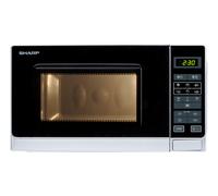 Sharp Home Appliances R-242INW forno a microonde Argento Solo microond