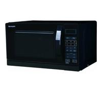 Sharp R-742BKW forno a microonde Nero Microonde con grill Superficie piana 25 L 900 W
