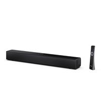 Sharp HT-SB121 Soundbar 2.0, 120 W, Bluetooth 5.3, HDMI ARC | Soundbar compatta da 55 cm con Roku TV Ready, sei modalità EQ, riproduzione USB, ingresso ottico e AUX.