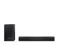 Sharp HT-SBW121 Soundbar 2.1, 240 W, Subwoofer Wireless, Bluetooth 5.3 | Soundbar 2.1 compatta con subwoofer wireless, Roku TV Ready, HDMI ARC/CEC, riproduzione USB e sei modalità EQ.