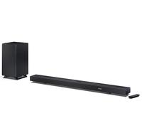 Sharp HT-SBW55121(BK) Soundbar 5.1.2 Dolby Atmos/DTS:X con subwoofer wireless per un suono surround 3D, potenza massima di 650W. Compatibile con gli altoparlanti posteriori HT-SPR52021(BK)