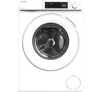 Sharp Lavatrice 10 Kg Classe A Centrifuga 1200 giri Profondità 58 cm Inverter Funzione Vapore colore Bianco - ES-NFB012DWNA